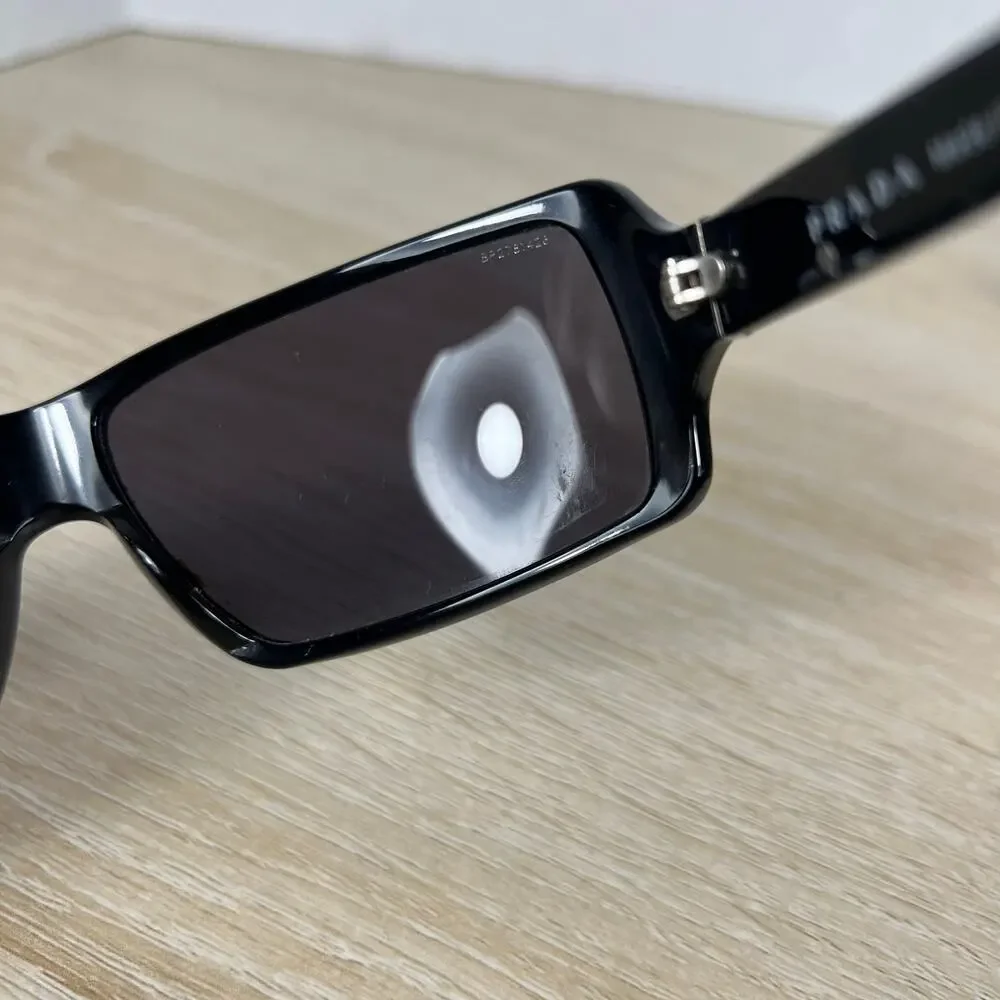 Prada SPR24G 1AB-1A1 Sunglasses Polished Black 62-14-125 Italy